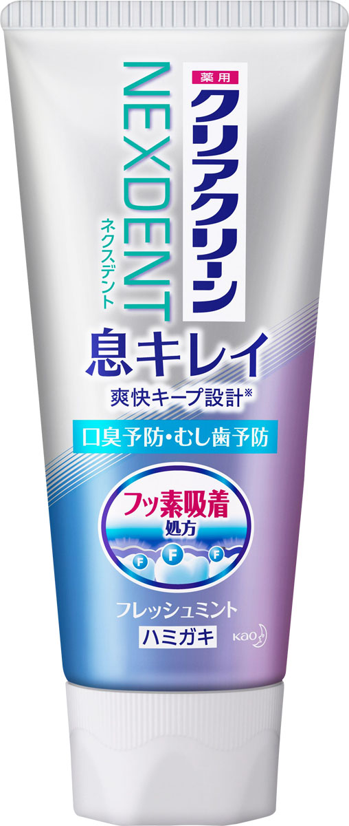 クリアクリーンNEXDENT 息キレイ フレッシュミント 110g