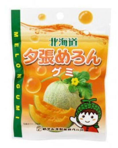 ロマンス製菓 夕張めろんグミ 50g