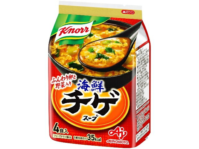 味の素 クノール　海鮮チゲスープ４食入袋