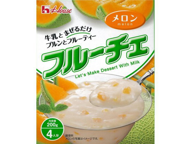 ハウス フルーチェ メロン(200g)