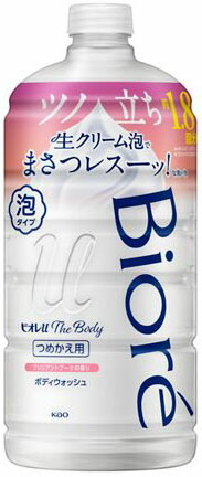 ビオレu ザ ボディ 泡タイプ ブリリアントブーケの香り つめかえ用 780mlの商品画像