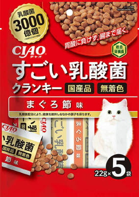 CIAO すごい乳酸菌クランキー まぐろ節味
