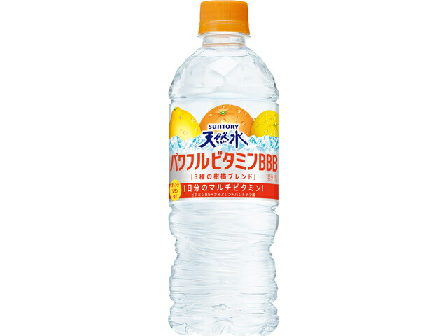 サントリー 天然水　パワフルビタミンＢＢＢ　５４０Ｐ