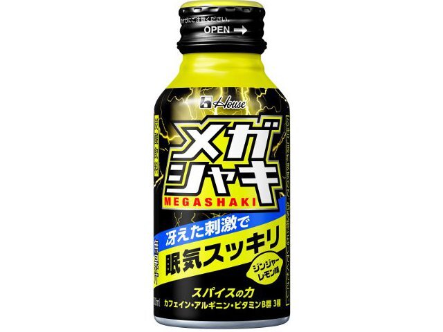 ハウスウェルネスフーズ メガシャキ ボトル缶 100mlの商品画像