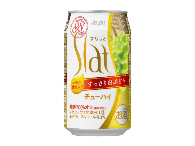 アサヒＳｌａｔすっきり白ぶどう缶３５０ｍｌ