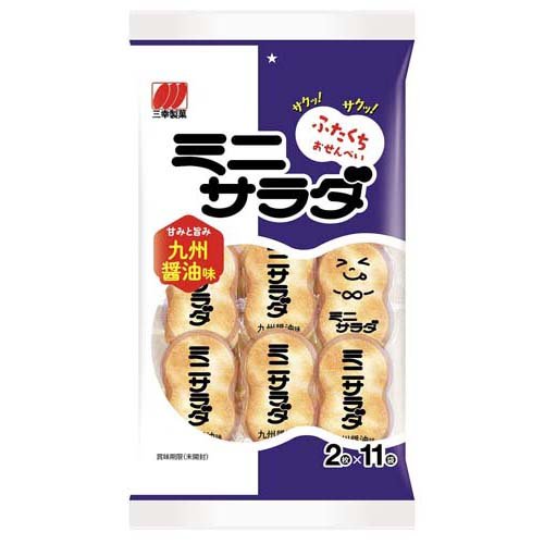ミニサラダ 九州醤油味(22枚入)