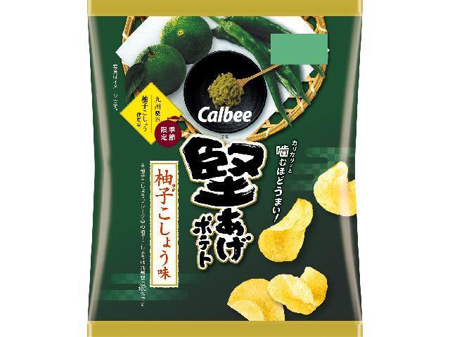 カルビー 堅あげポテト柚子こしょう味