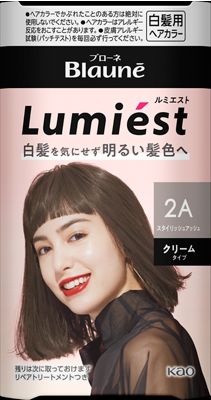 ブローネ ルミエスト ヘアカラー 2A スタイリッシュアッシュ 108g