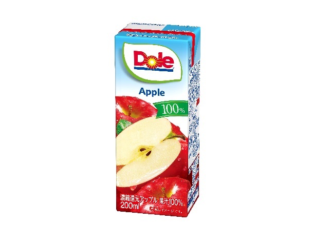 雪印メグミルク Ｄｏｌｅ（Ｒ）アップル１００％　ＬＬ２００ｍｌ