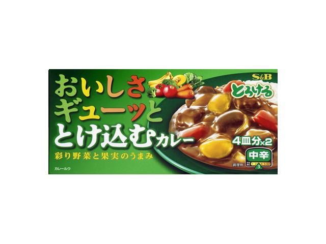 おいしさギューッととけ込むカレー 中辛(140g)
