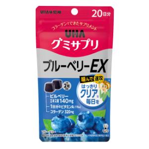 UHA味覚糖 グミサプリ ブルーベリーEX