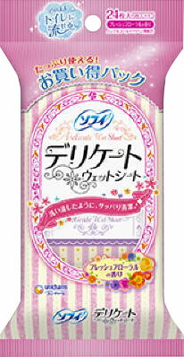 ソフイ デリケートウェットフローラルの香り 6枚×4