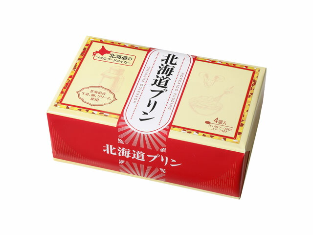 ベル食品 北海道プリン 84gX4個