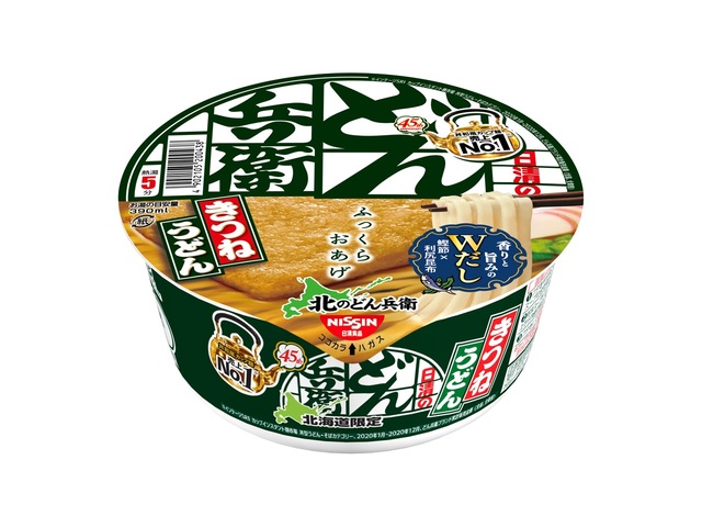 日清食品 北のどん兵衛 きつねうどん カップ 94g