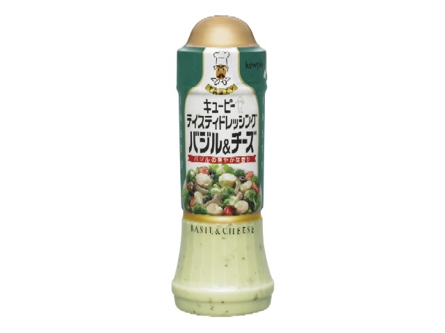 キユーピー テイスティドレッシング バジル＆チーズ(210ml)