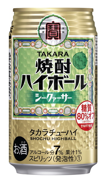 宝酒造 タカラ「焼酎ハイボール」シークァーサー３５０ＭＬＡ