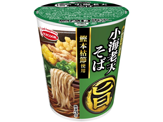 エースコック まる旨 小海老天そば 57g