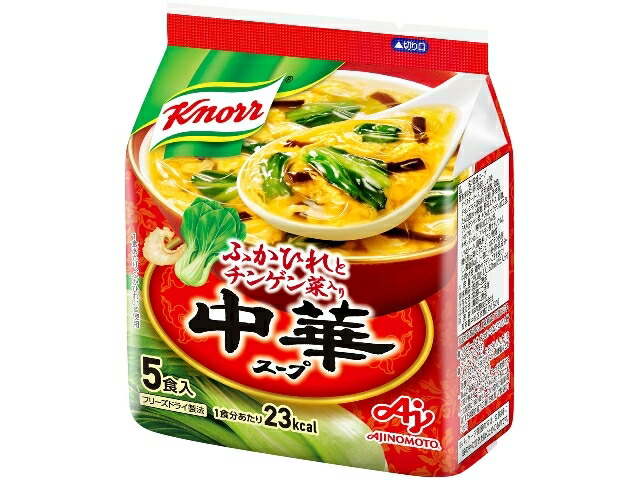 味の素 クノール　中華スープＦＤタイプ５食入袋の商品画像