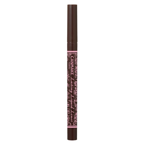 キャンメイク(CANMAKE) ラスティングリキッドライナー 02 ビターチョコブラウン(0.6ml)