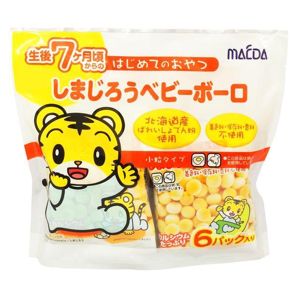大阪前田製菓 しまじろう ベビーボーロ 12gX6