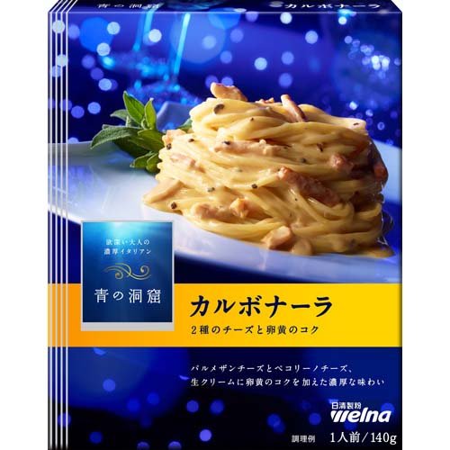 日清製粉ウェルナ １７秋青洞限定ＰＫＧ　カルボナーラ１４０ｇ