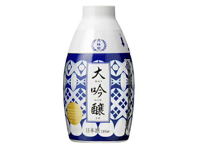 月桂冠 おちょこ付大吟醸１８０ｍＬ壜詰