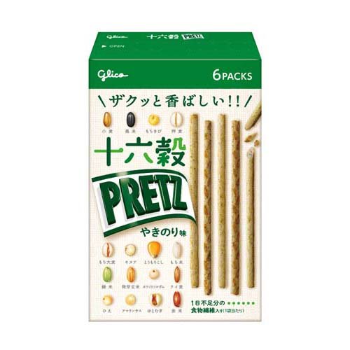 十六穀プリッツ やきのり味(60g)