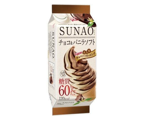 グリコ スナオ チョコ&バニラソフト 170ml
