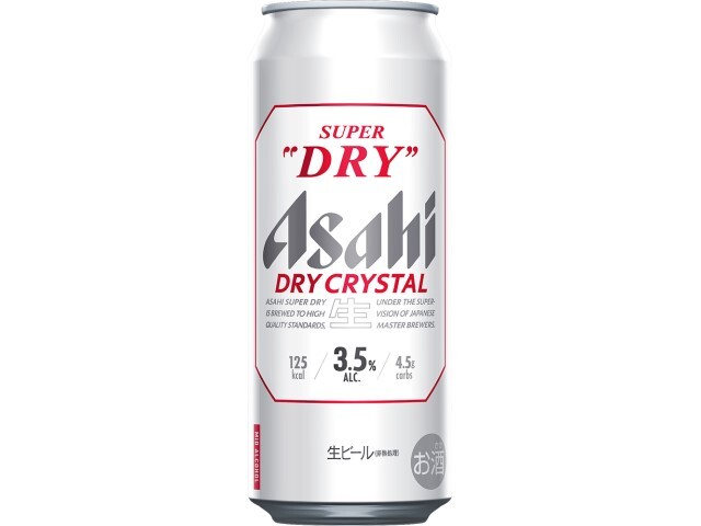 アサヒビール ＳＤ　ドライクリスタル缶５００ｍｌ