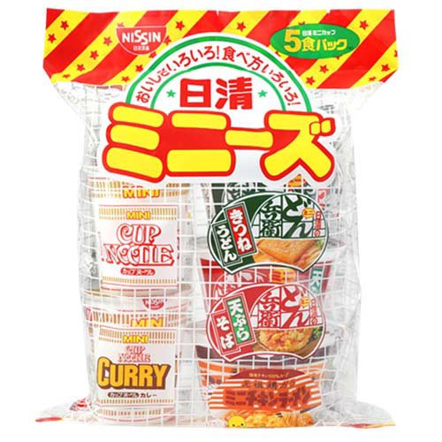 日清ミニーズ 西(5食入)の商品画像