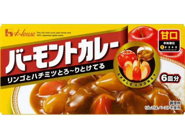 ハウス食品 バーモントカレー甘口(115g)