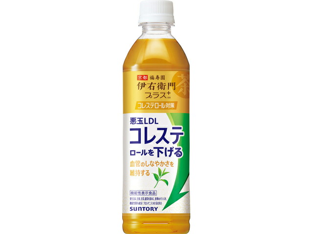 サントリー 伊右衛門プラスコレステ５００Ｐ　アイキャッチシール