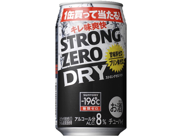 サントリー -１９６℃ストロングゼロ＜ＤＲＹ＞３５０ＭＬ
