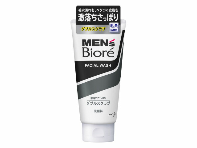 Biore(ビオレ) メンズビオレ ダブルスクラブ洗顔 130gの商品画像