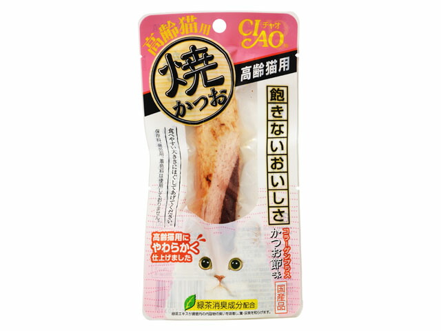 いなば チャオ 焼かつお 高齢猫用