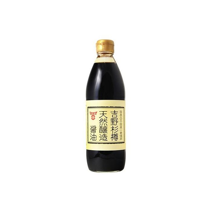 フンドーキン 吉野杉樽天然醸造醤油(500ml)
