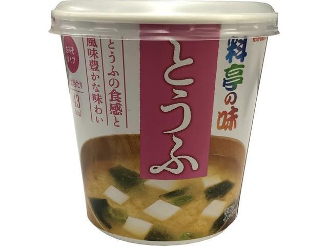 マルコメ カップ　料亭の味　とうふ　６入