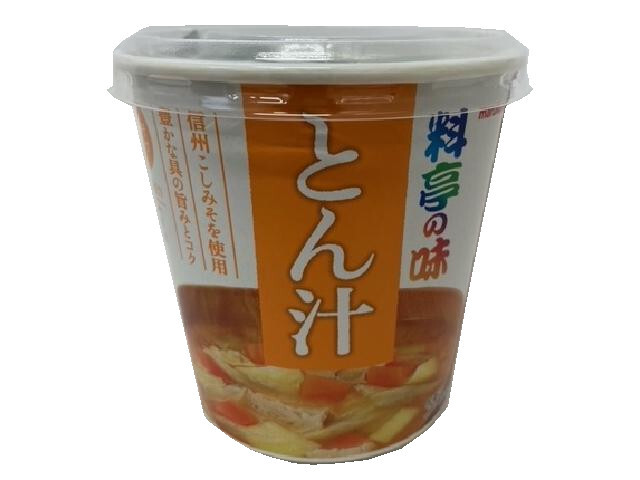 マルコメ カップ　料亭の味　とん汁　６入の商品画像
