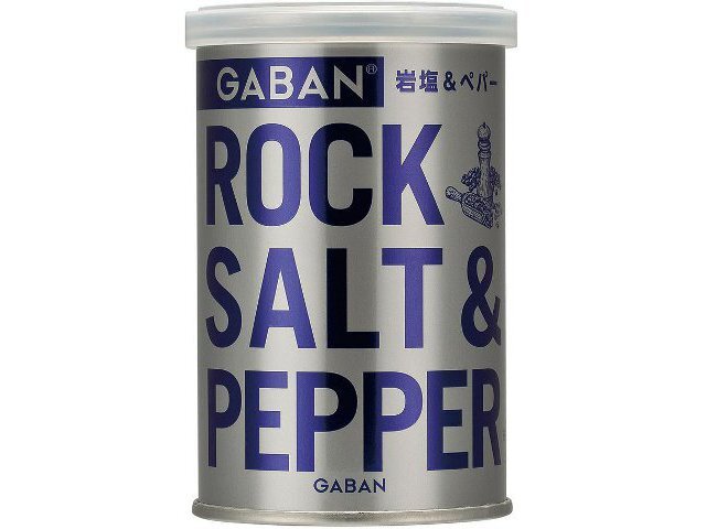 ハウス食品 ９０ｇＧＡＢＡＮ　岩塩＆ペパー