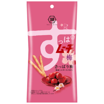 湖池屋 スティックすっぱムーチョ さっぱり梅味スリムバッグ 34g