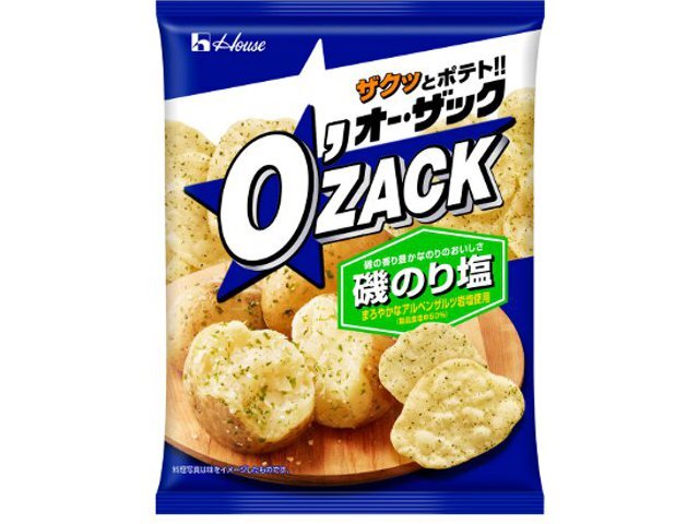 ハウス食品 ５５ｇ　オー・ザック　磯のり塩