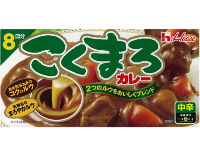 こくまろカレー 中辛(140g)