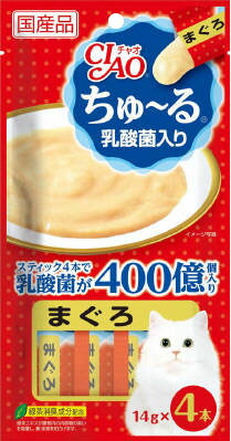 ちゅ～る 乳酸菌入り まぐろ 14g×4本