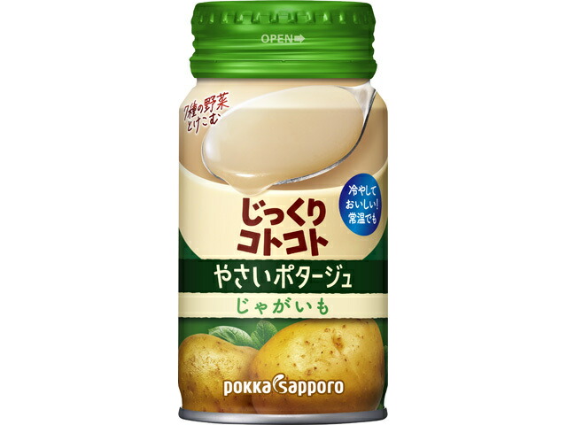 ポッカサッポロフード＆ビバレッジ じっくりやさいポタじゃがいも１７０Ｒ缶