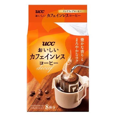 ユーシーシー上島珈琲 おいしいカフェインレスコーヒー　８Ｐ