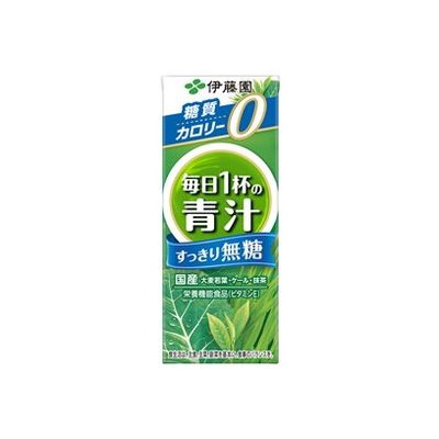 伊藤園 糖質ゼロ 毎日一杯の青汁 無糖 200ml