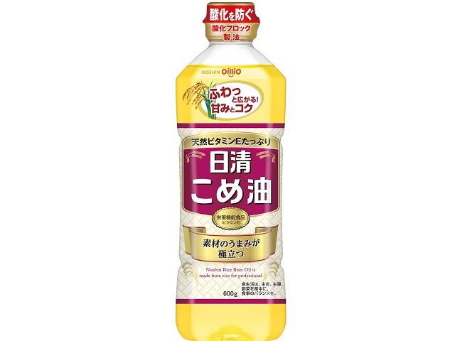 日清オイリオグループ 日清こめ油６００ＧＰＥＴ