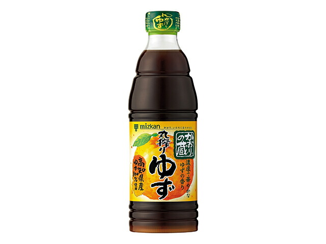 Ｍｉｚｋａｎ ミツカン　かおりの蔵　丸搾りゆず　６００ｍｌ