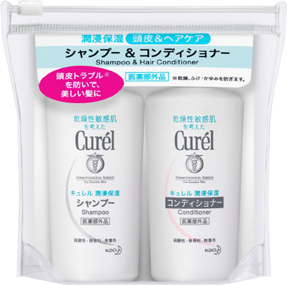 Curel(キュレル) シャンプー&コンディショナー ミニセットの商品画像