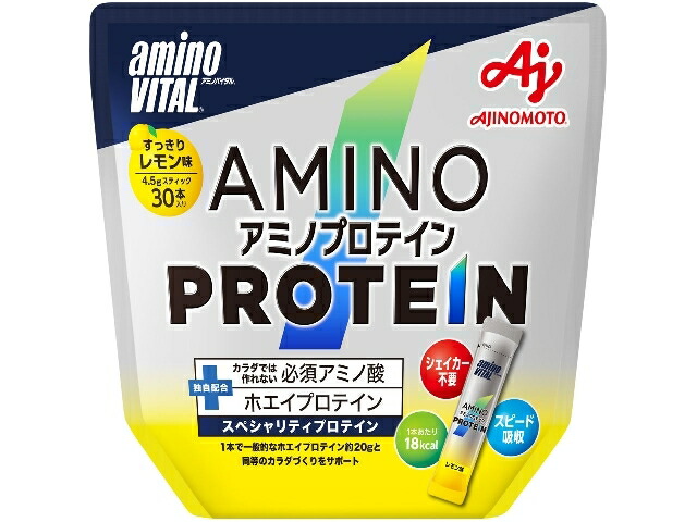 味の素 味の素　「アミノバイタル」プロテイン　レモン３０本